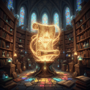 Blessed upgrade scroll