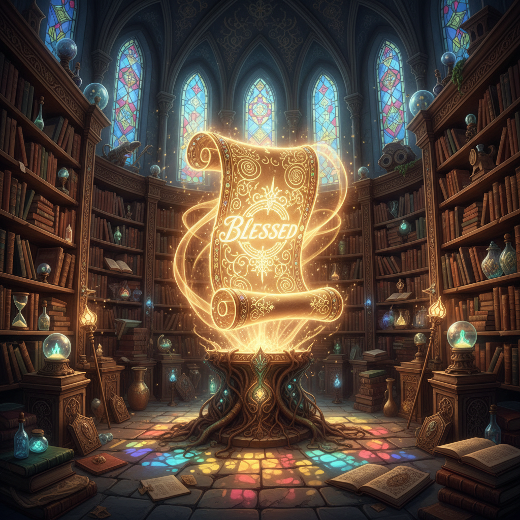 Blessed upgrade scroll