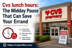 Cvs lunch hours